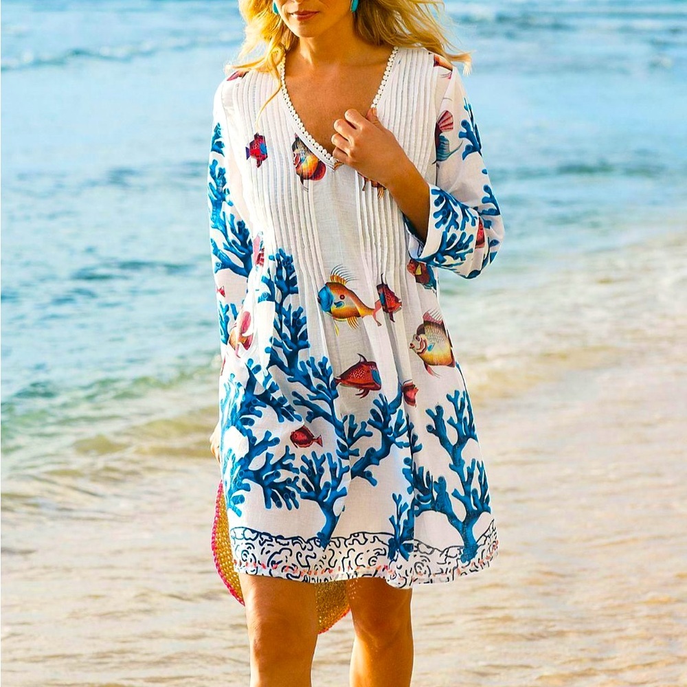Soft Surroundings Seychelles Tunic Dress